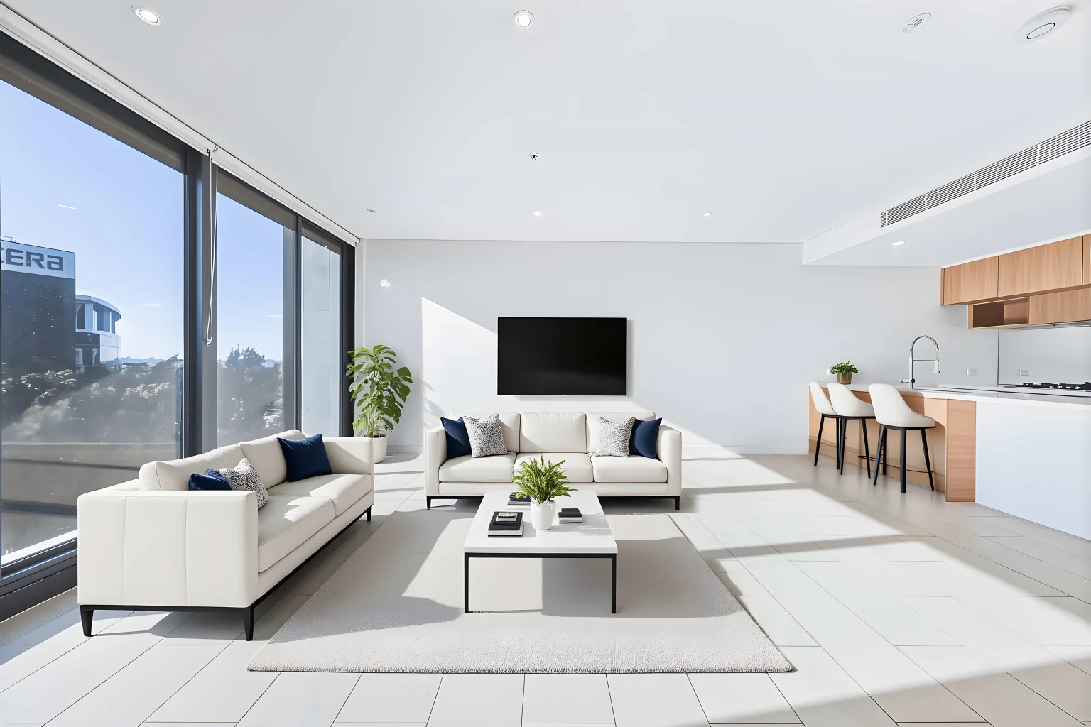 Room after digital furnishing
